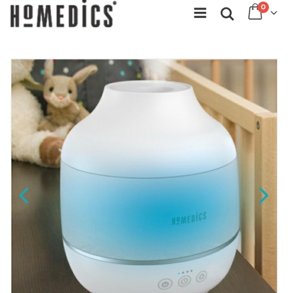 COPY - 0.5gal Cool Mist Ultrasonic Humidifier wit… - Picture 3 of 8